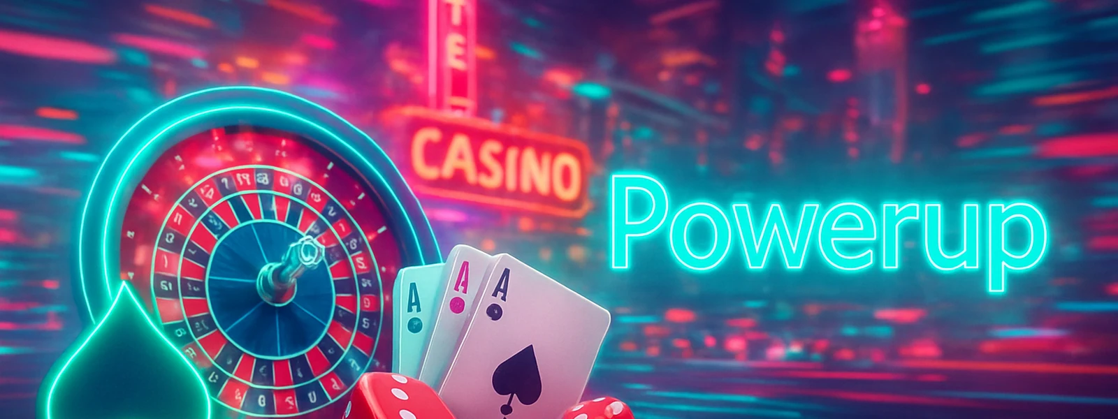 Powerup Casino mit Bonus bis zu 3.000 € und 350 Freispiele